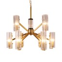 Ritz - Glass Tube Chandelier